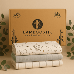 Muslin Cotton Swaddle - 3pc (Grey) - SWD-G-3-1