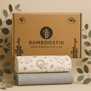 Muslin Cotton Swaddle - 2pc (Grey) - SWD-G-2-2